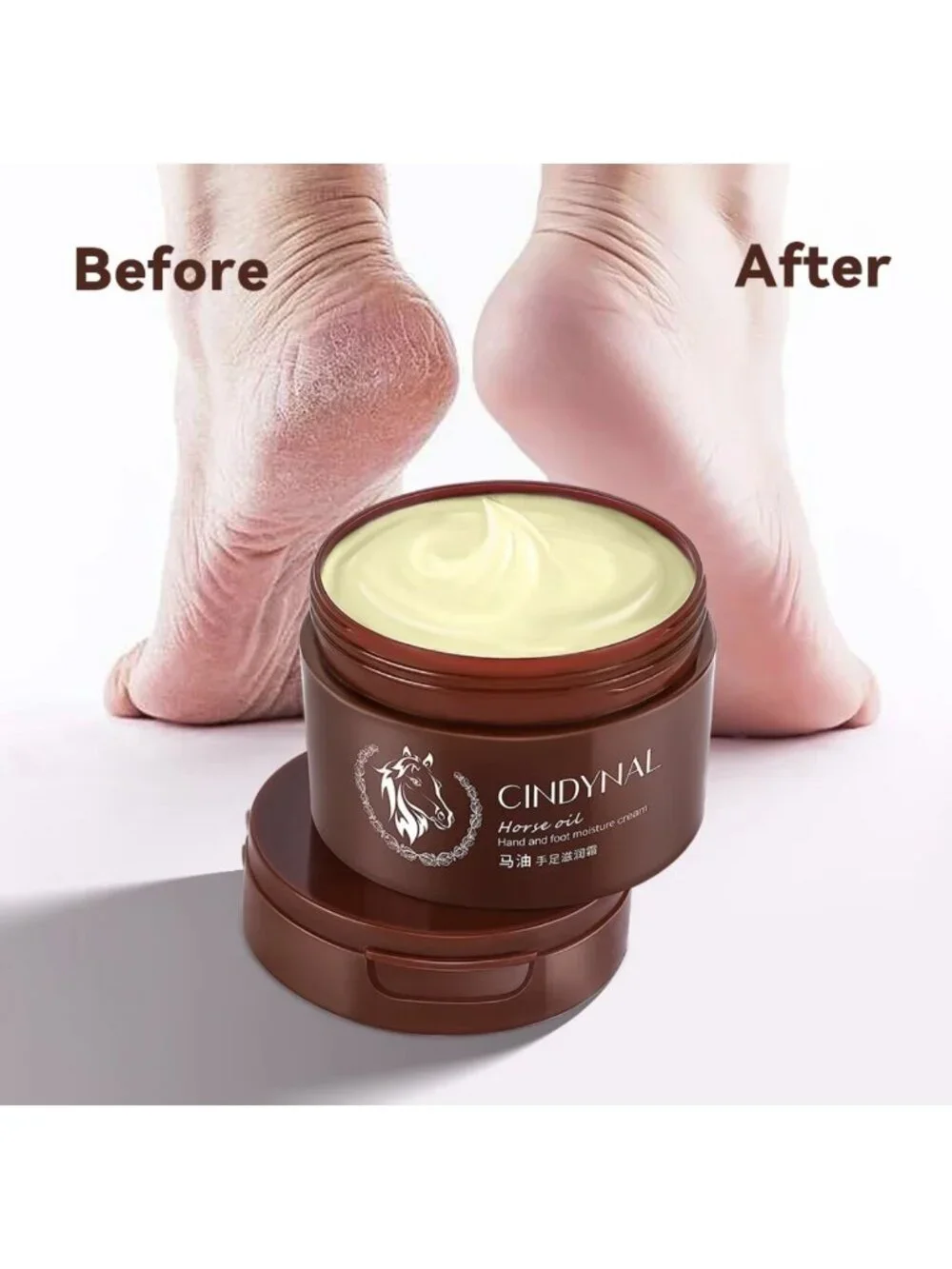 Lot of 3 Horse Oil Hand and Foot Cream Quickly Repair /Crema Para Manos Y Pies
